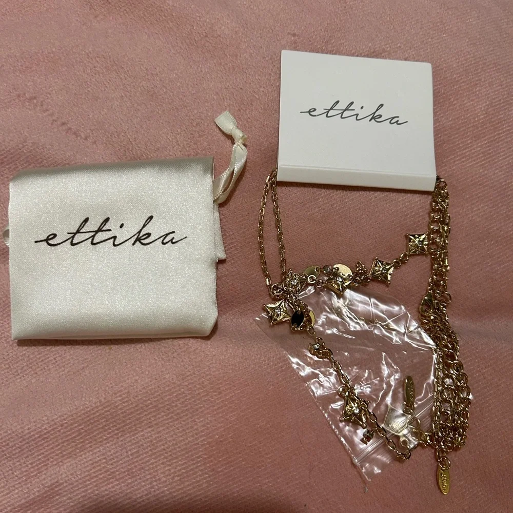 Ettika Double Necklace - Picture 3 of 4